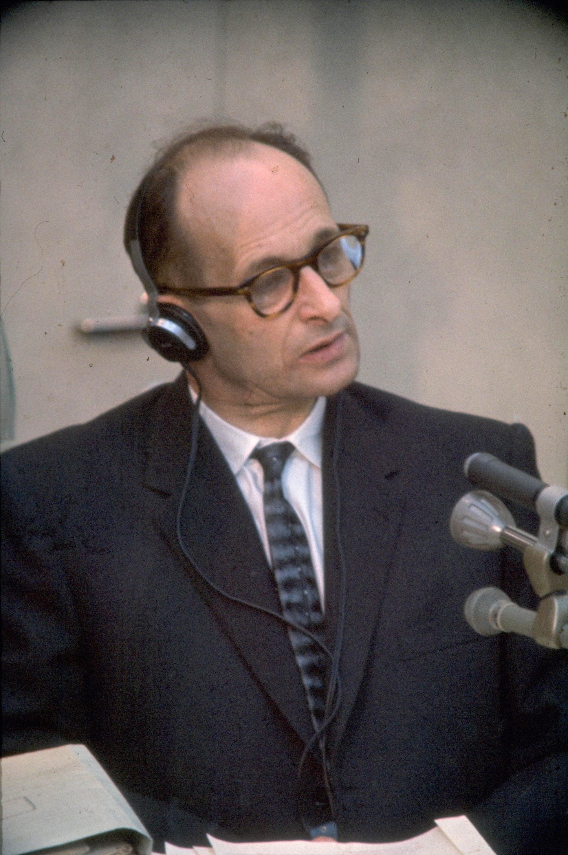 Adolf Eichmann fotka