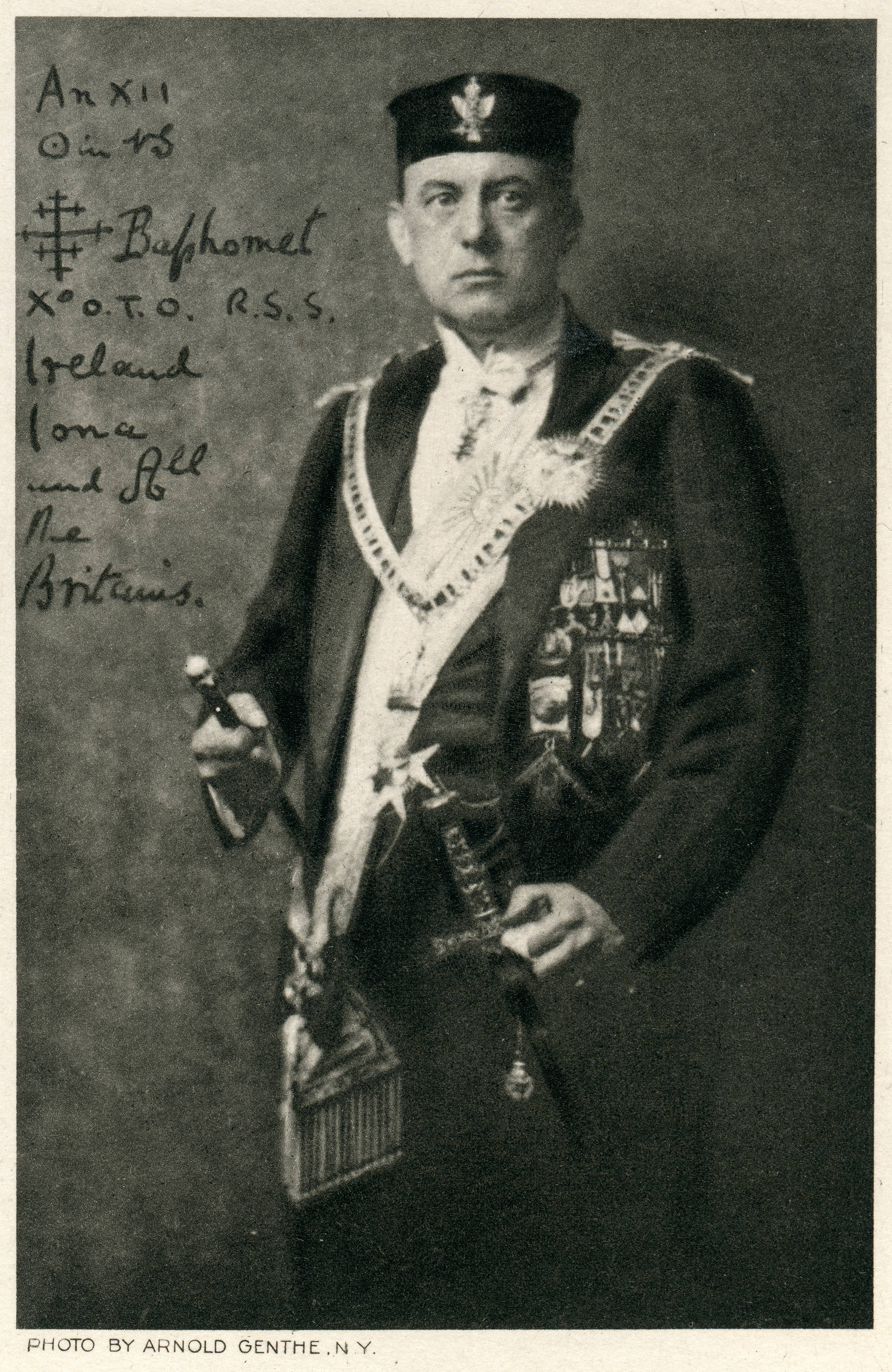 Aleister Crowley fotka