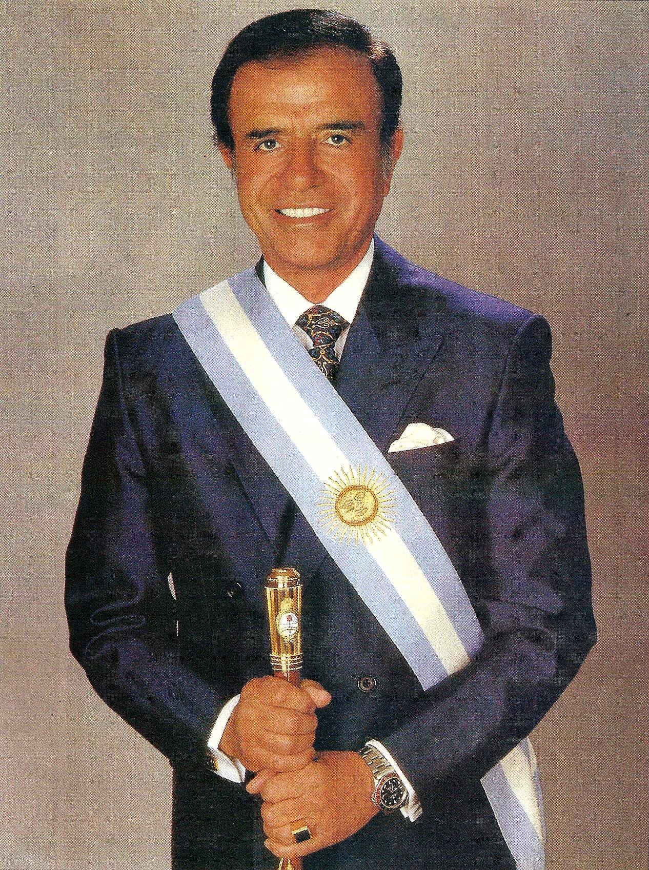 Carlos Menem fotka
