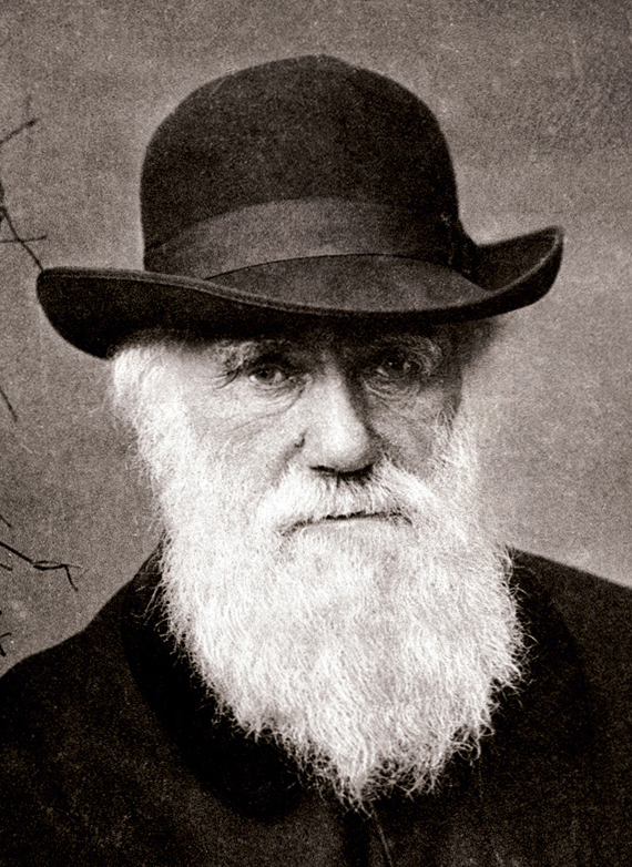 Charles Darwin fotka
