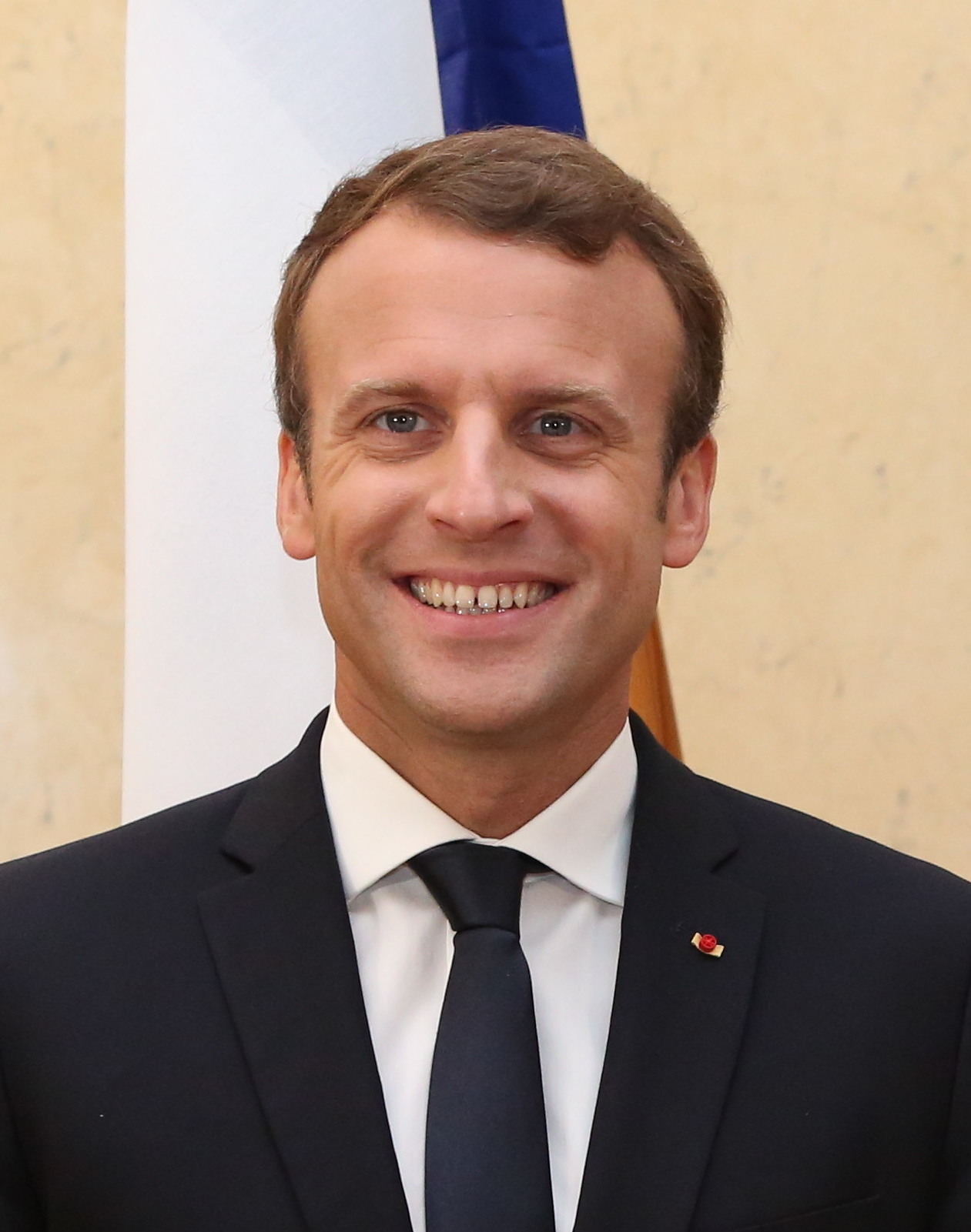 Emmanuel Macron fotka