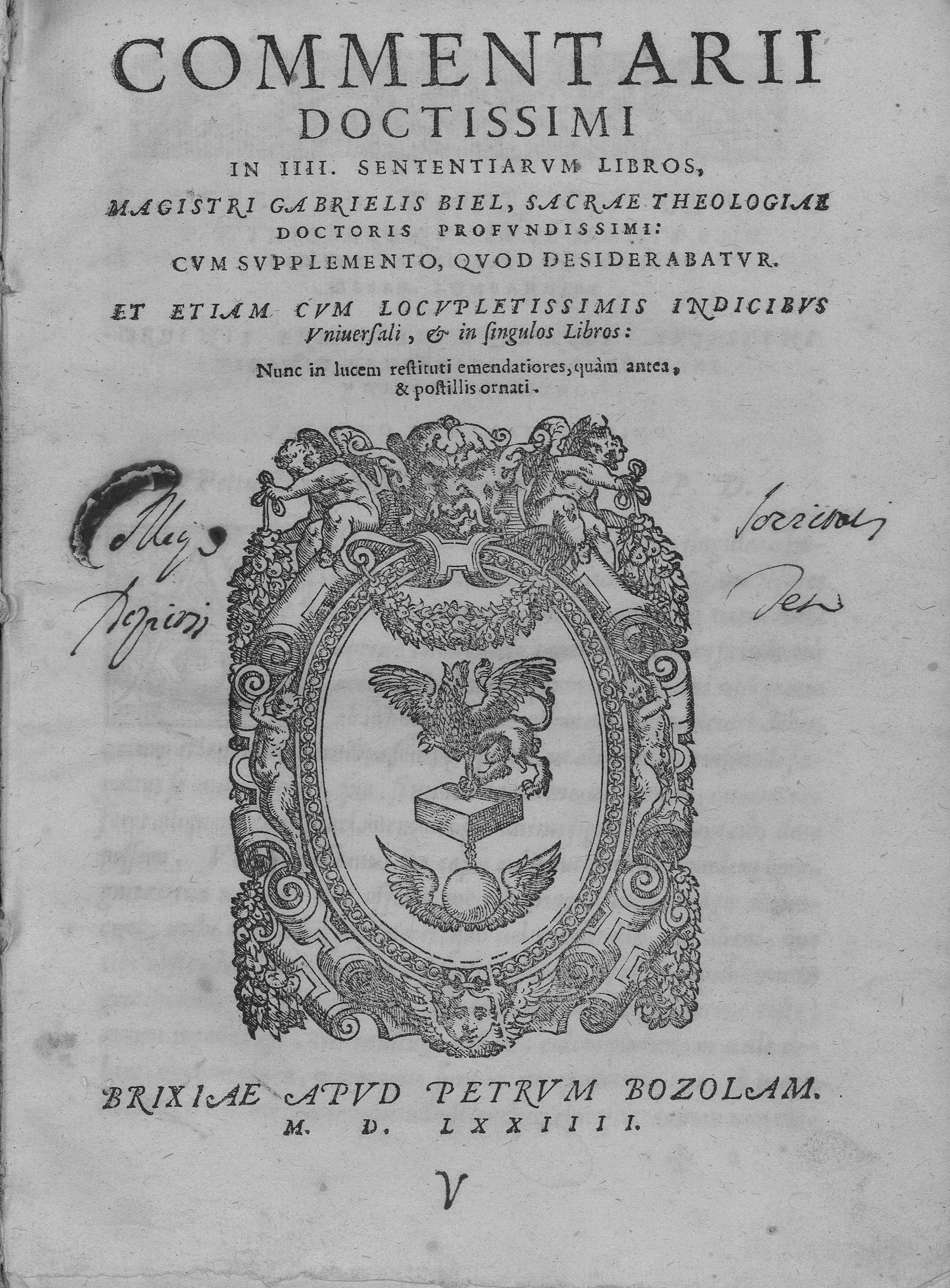 Gabriel Biel fotka