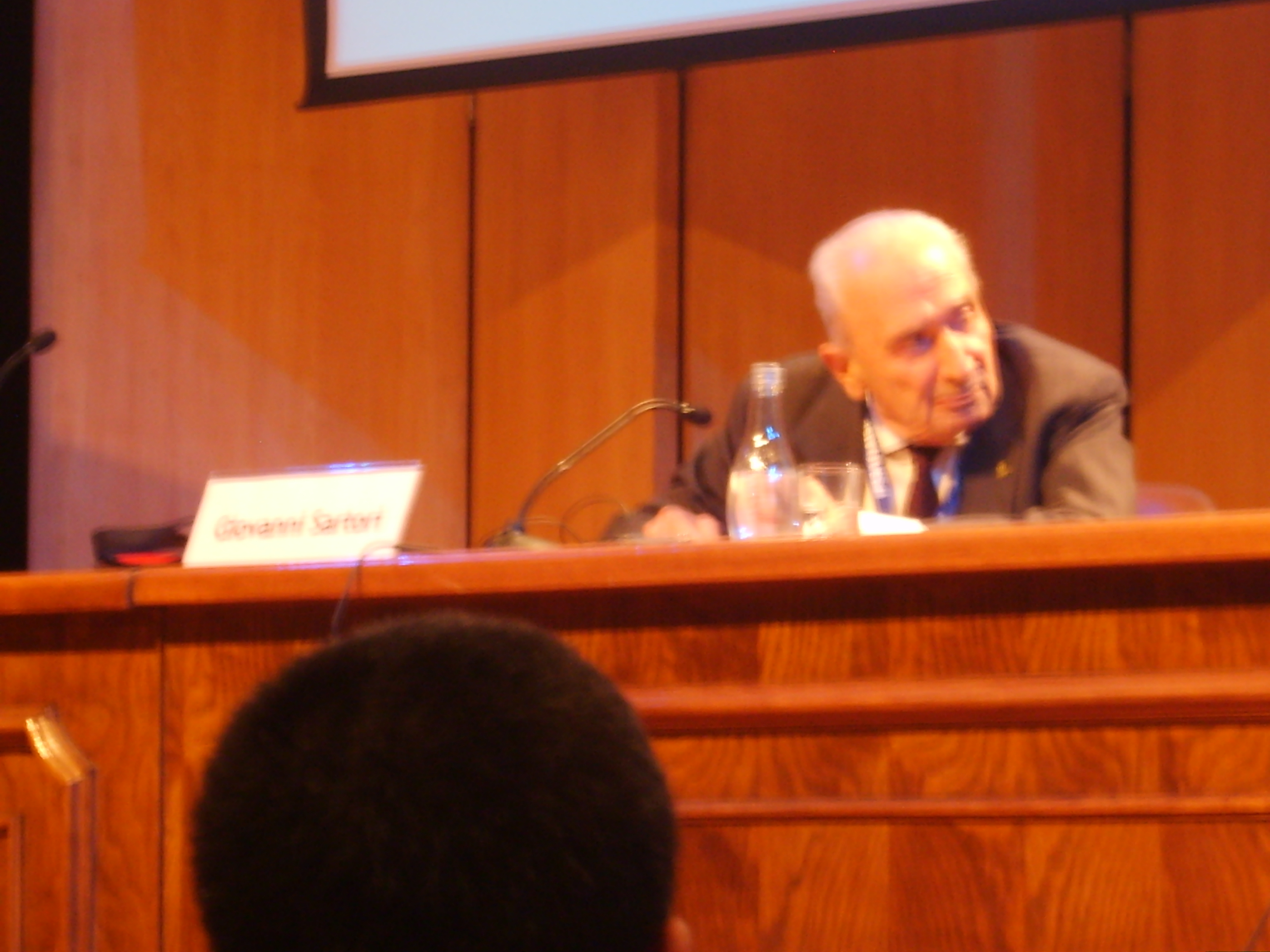 Giovanni Sartori fotka