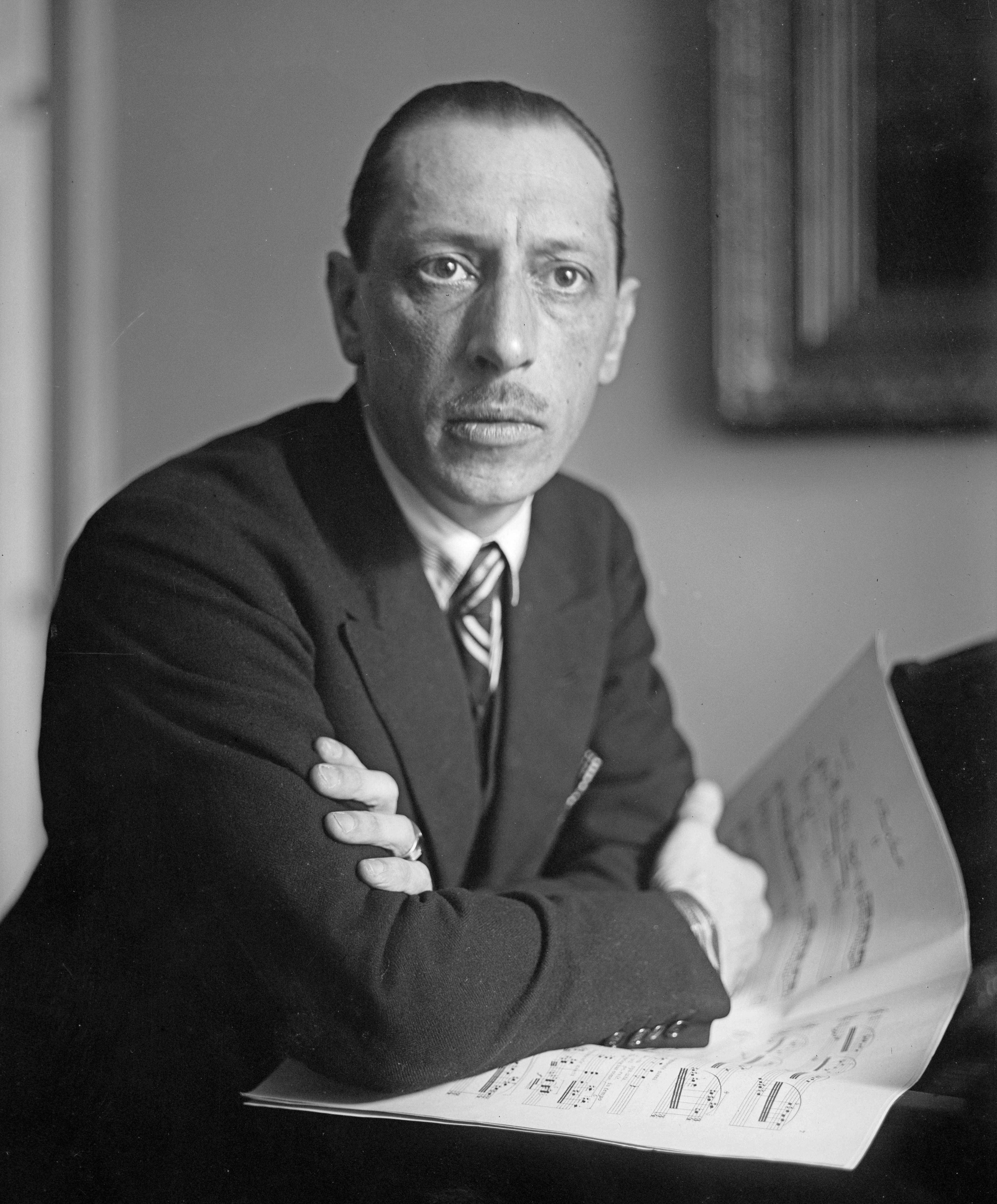 Igor Stravinskij fotka