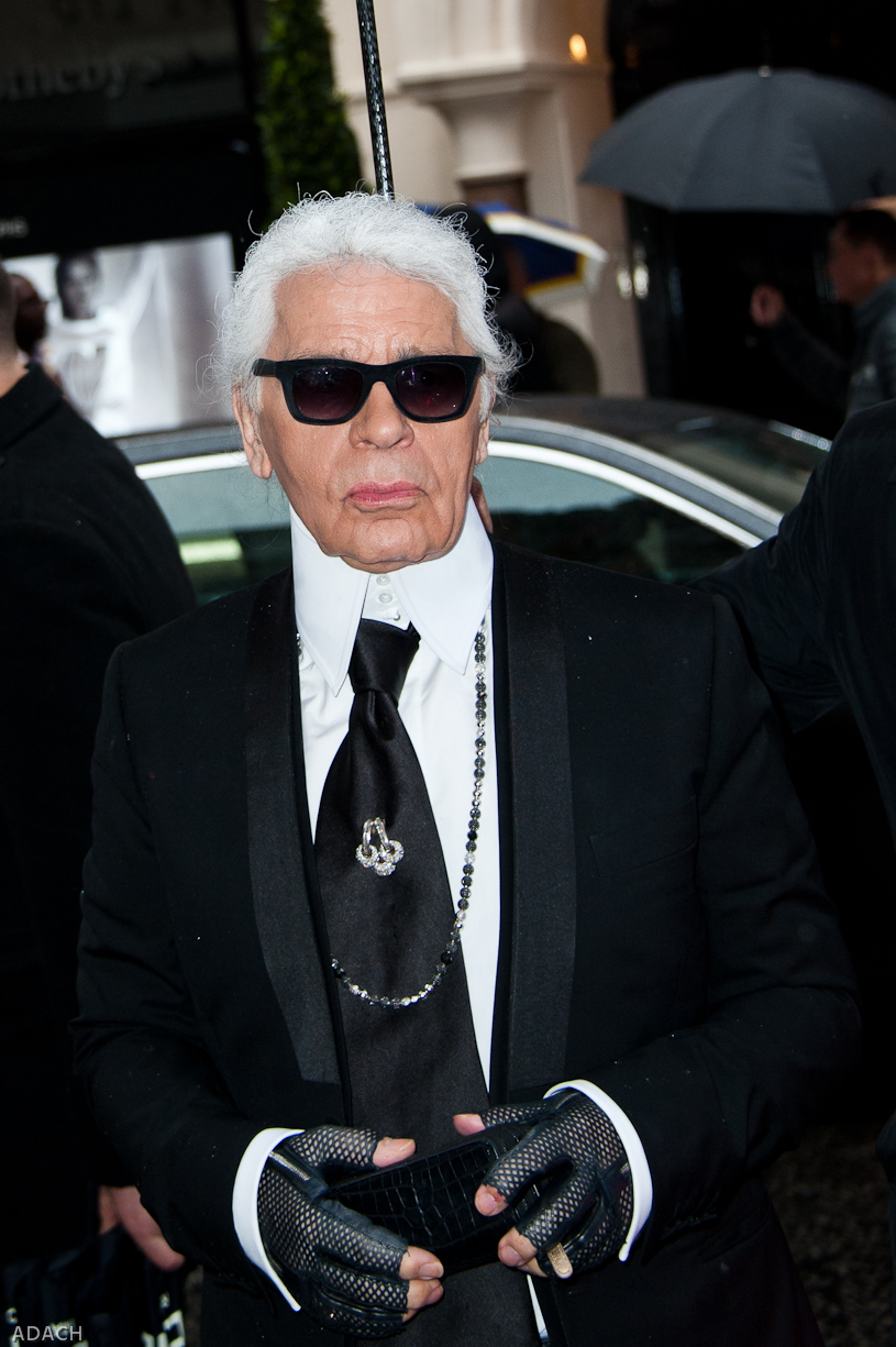Karl Lagerfeld fotka