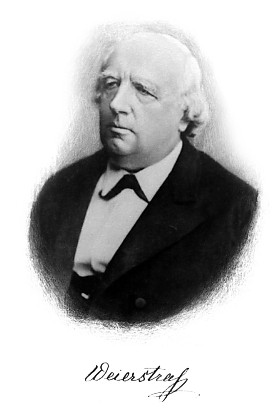 Karl Weierstrass fotka