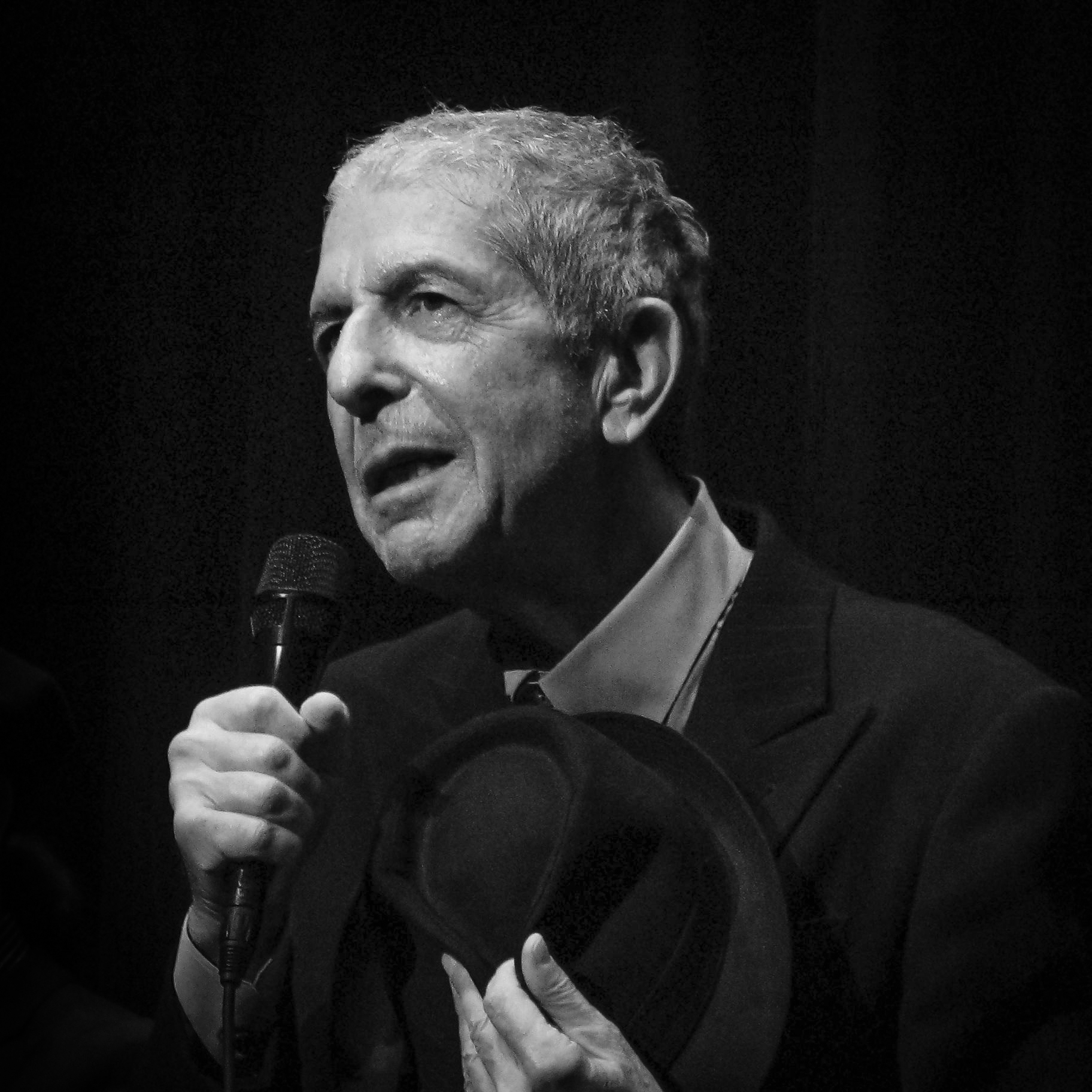 Leonard Cohen fotka