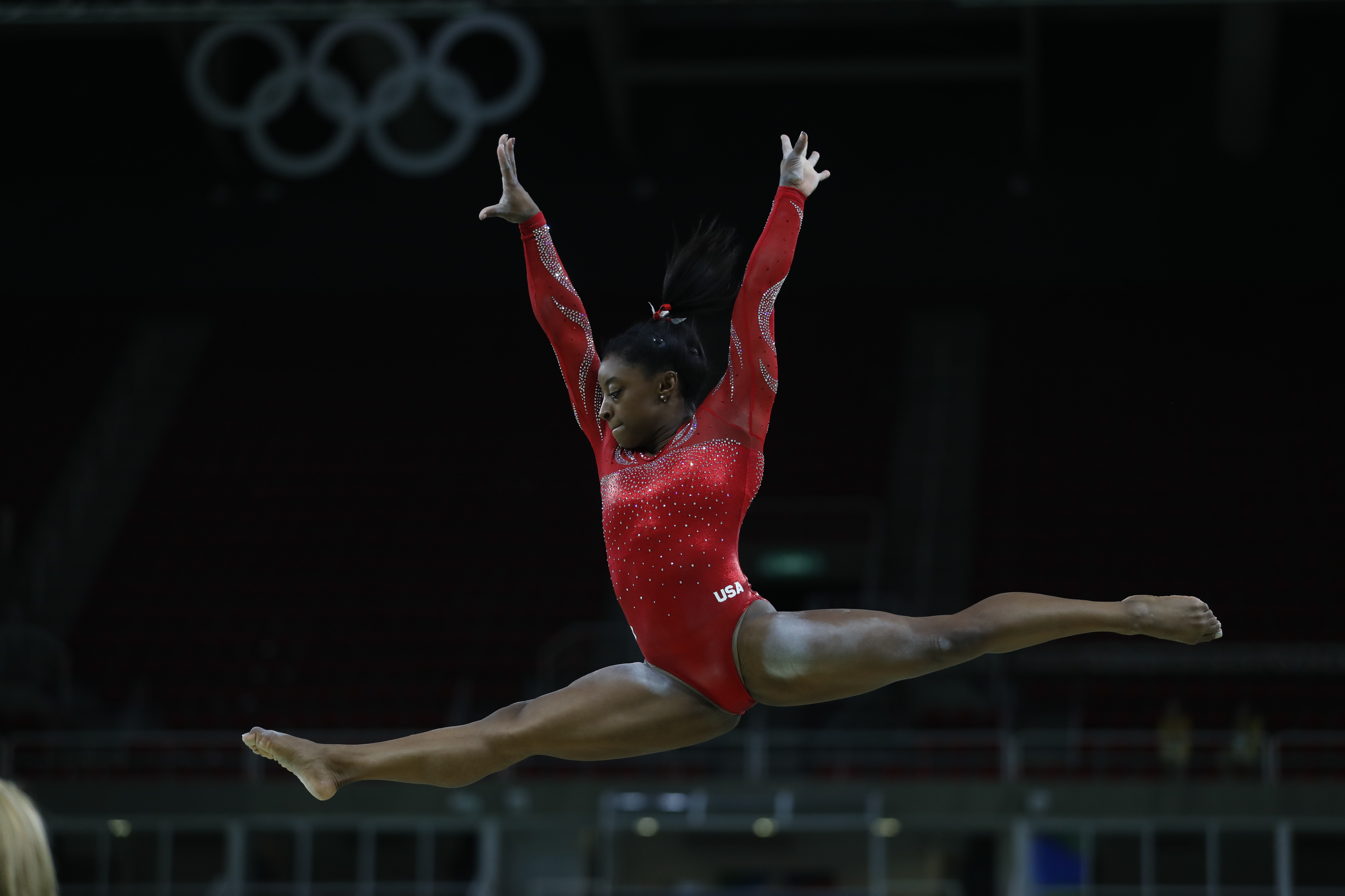 Simone Biles at the 2021 Tokyo Olympics