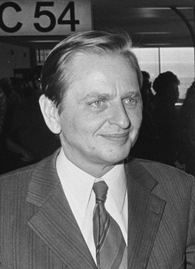 Olof Palme fotka