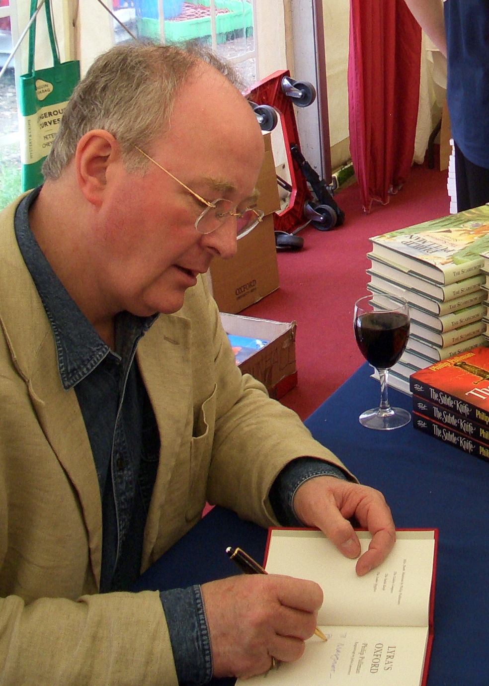 Philip Pullman fotka