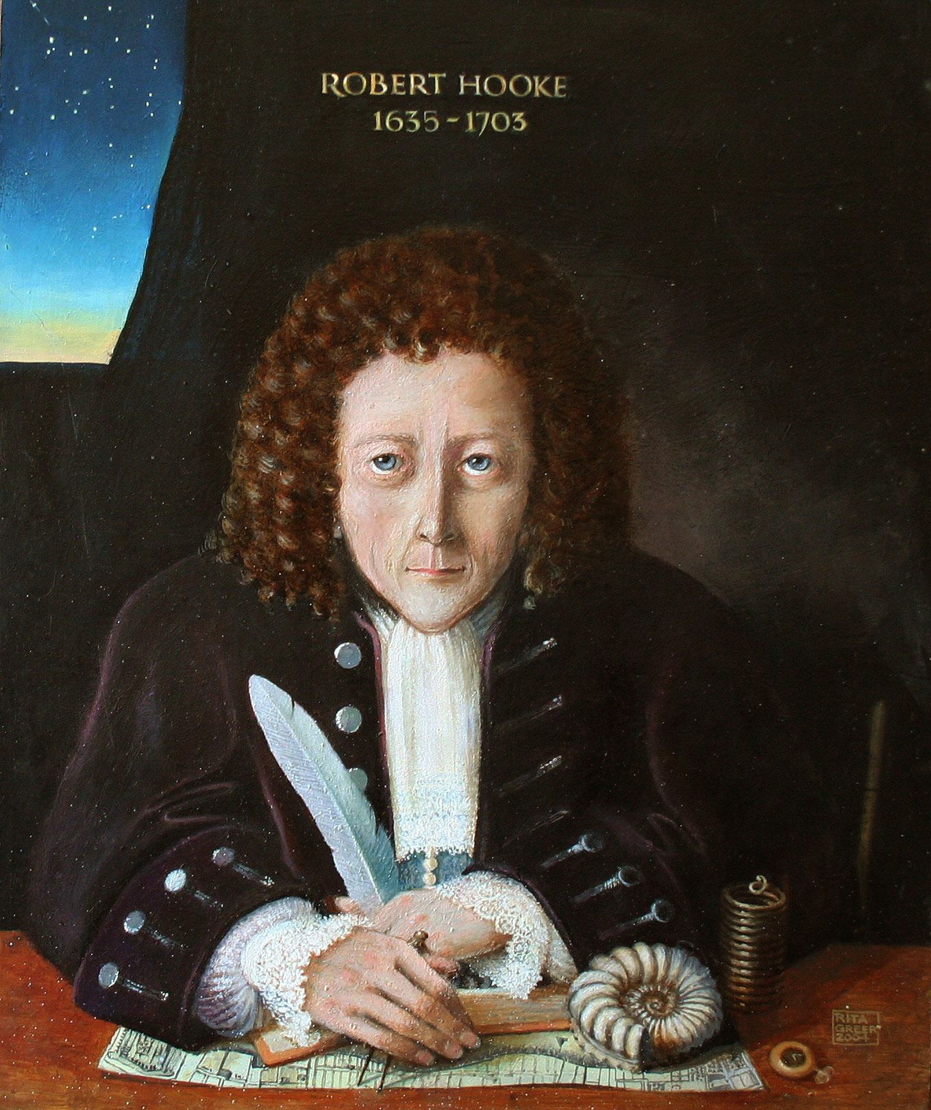 Robert Hooke fotka