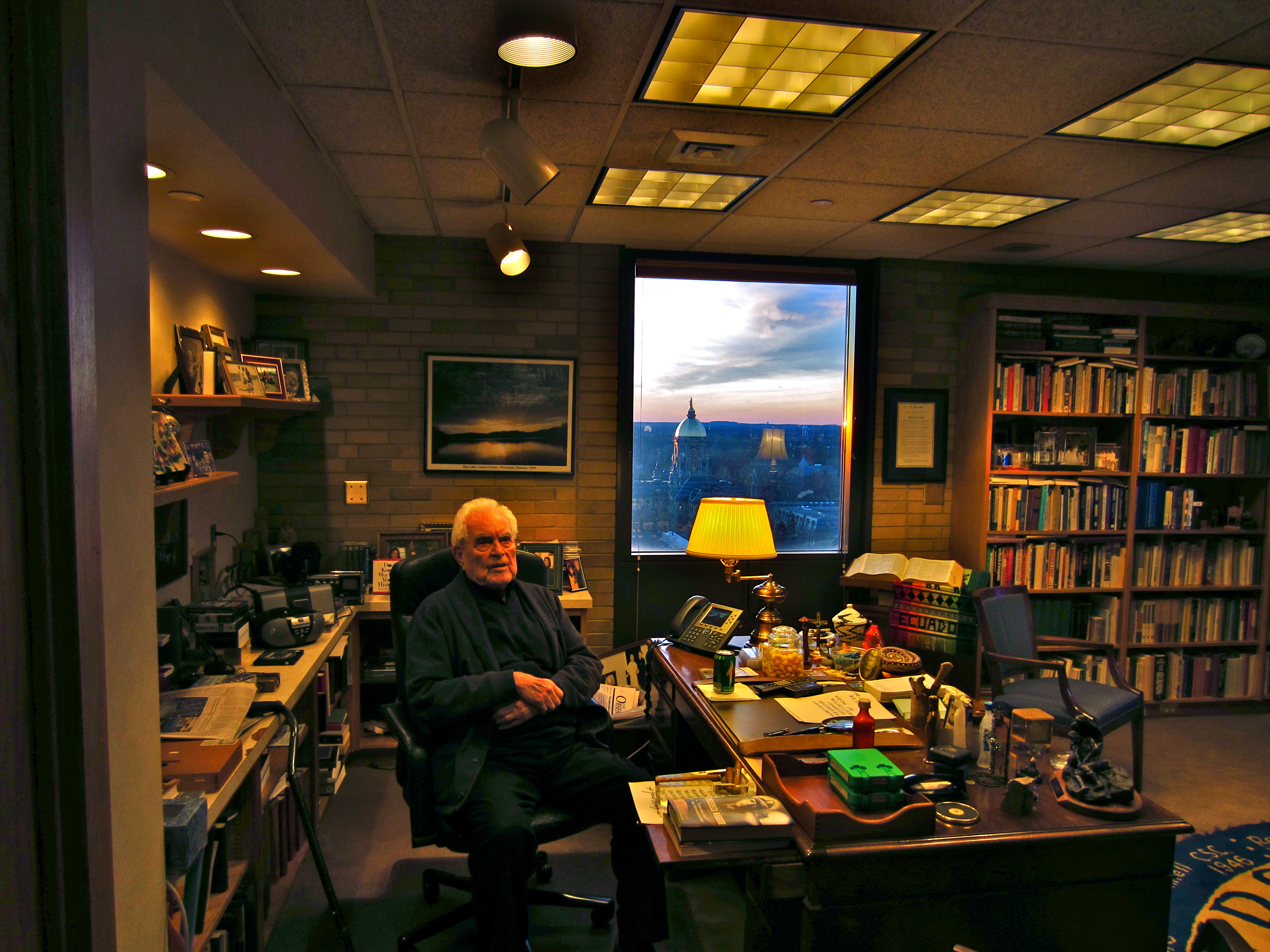 Theodore Hesburgh fotka
