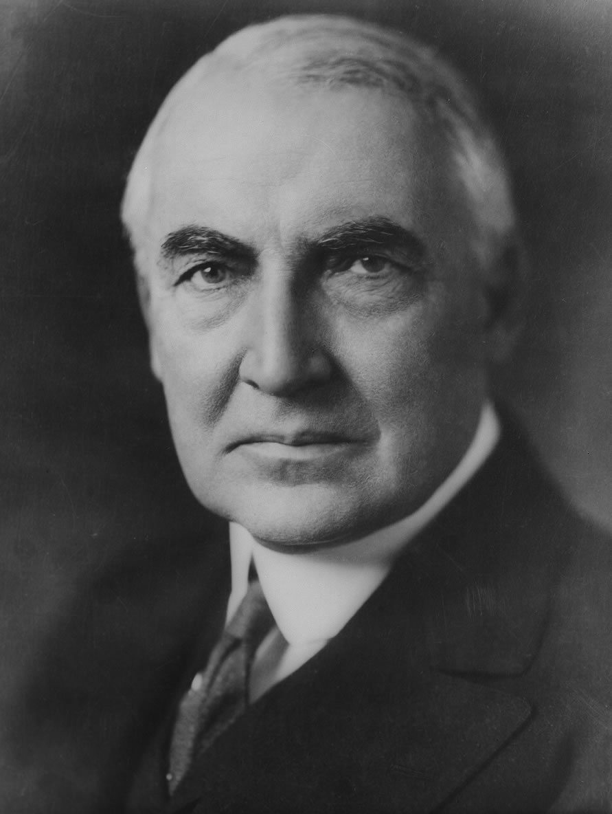 Warren G. Harding fotka